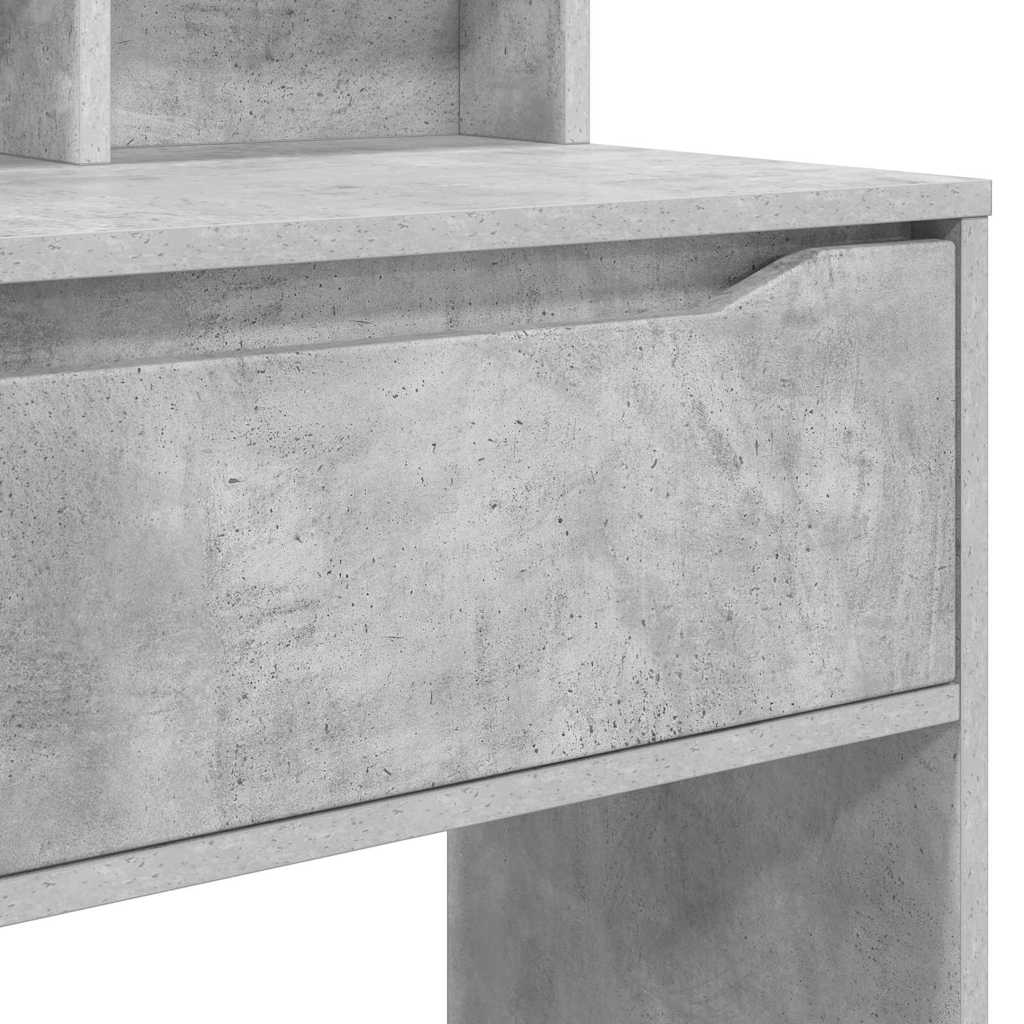 Bedroom Dressing Tables Concrete Grey 80 x 39.6 x 135 cm