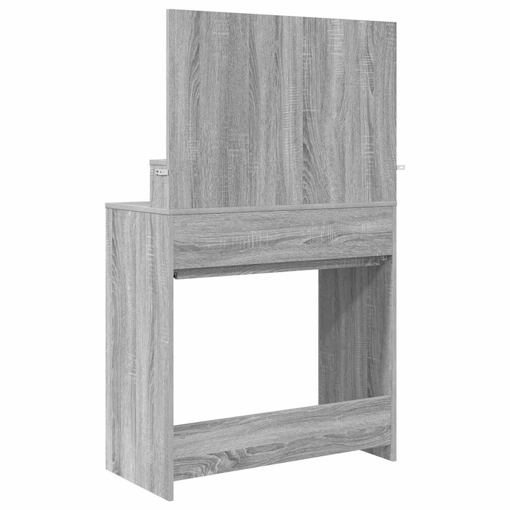 Bedroom Dressing Tables Grey Sonoma 80 x 39.6 x 135 cm
