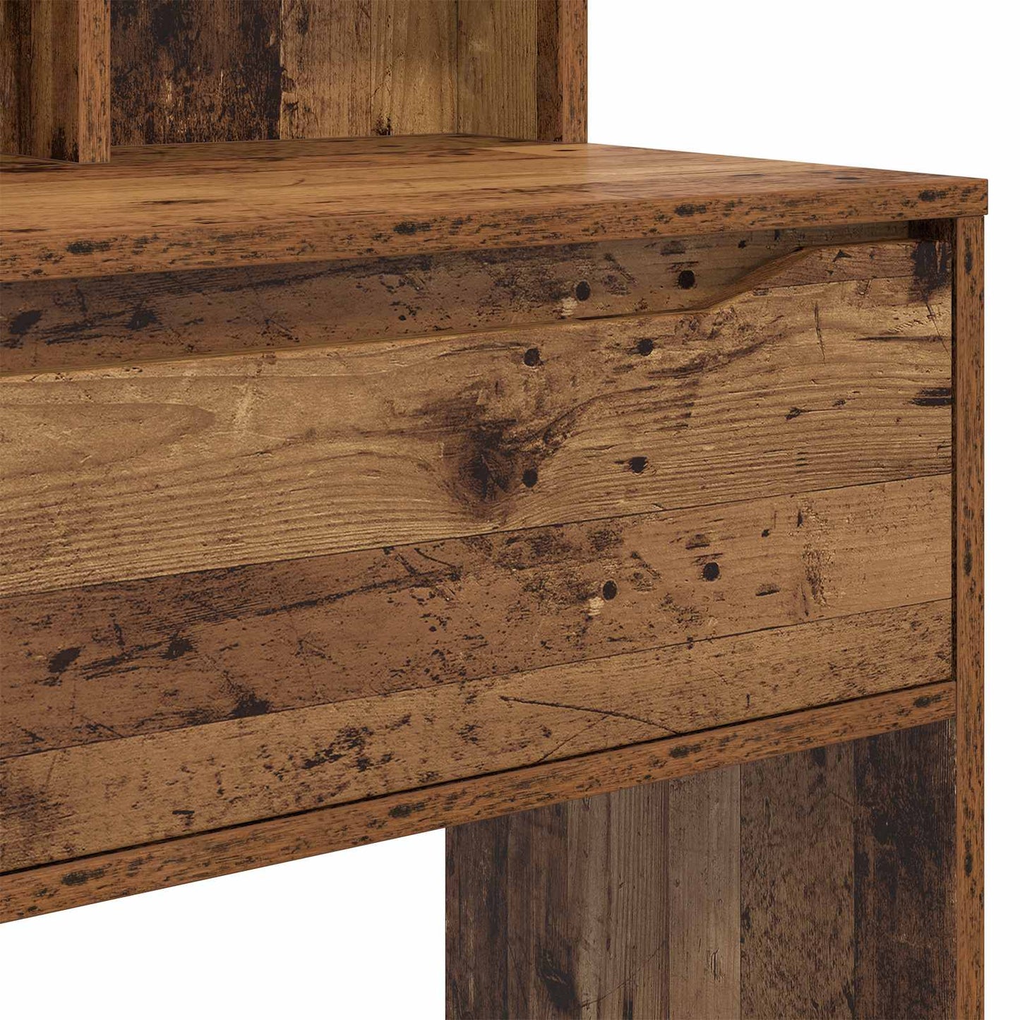 Bedroom Dressing Tables with Drawer Old Wood 80 x 39.6 x 135 cm