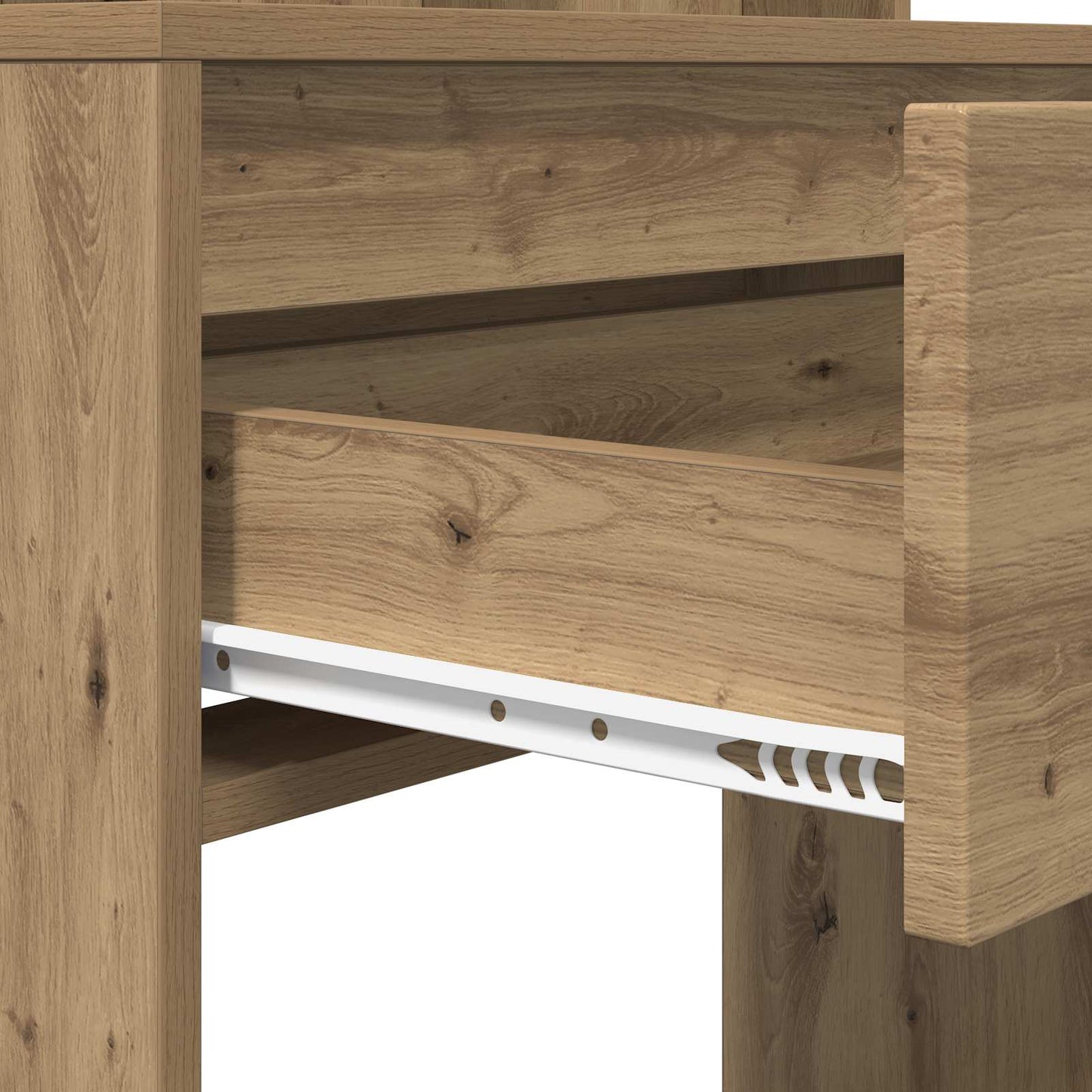 Bedroom Dressing Tables Artisan Oak 80 x 39.6 x 135 cm
