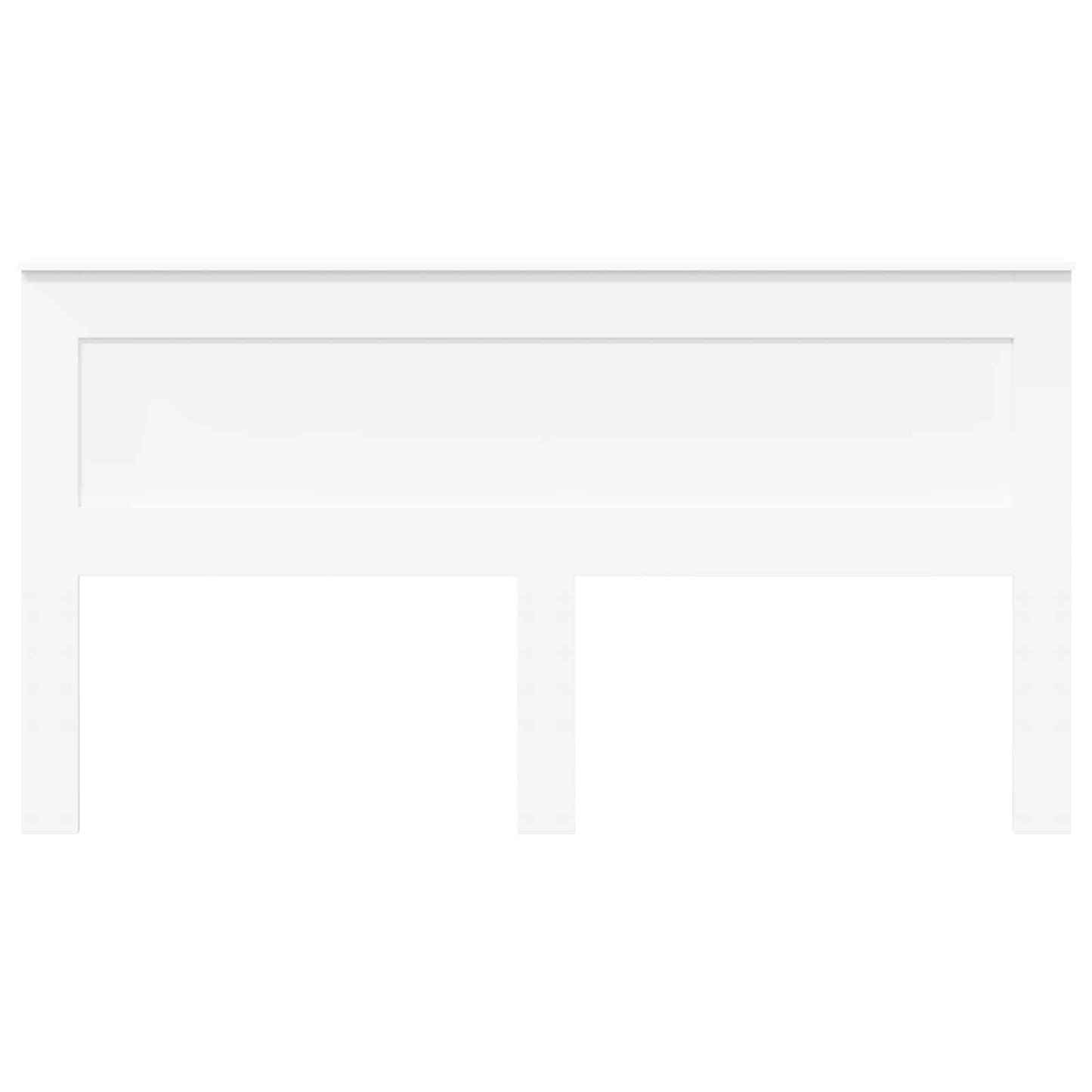 Headboard with Headboard White 200 cm Engineered Wood
