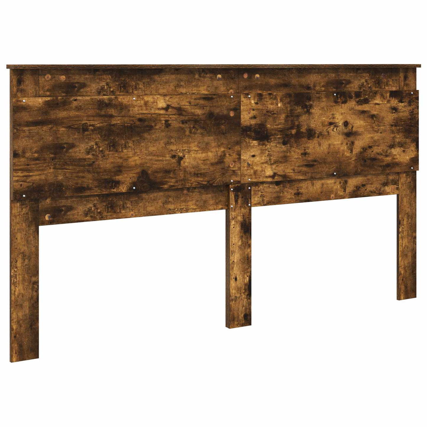 Headboard with Headboard Smoked Oak 200 cm Engineered Wood