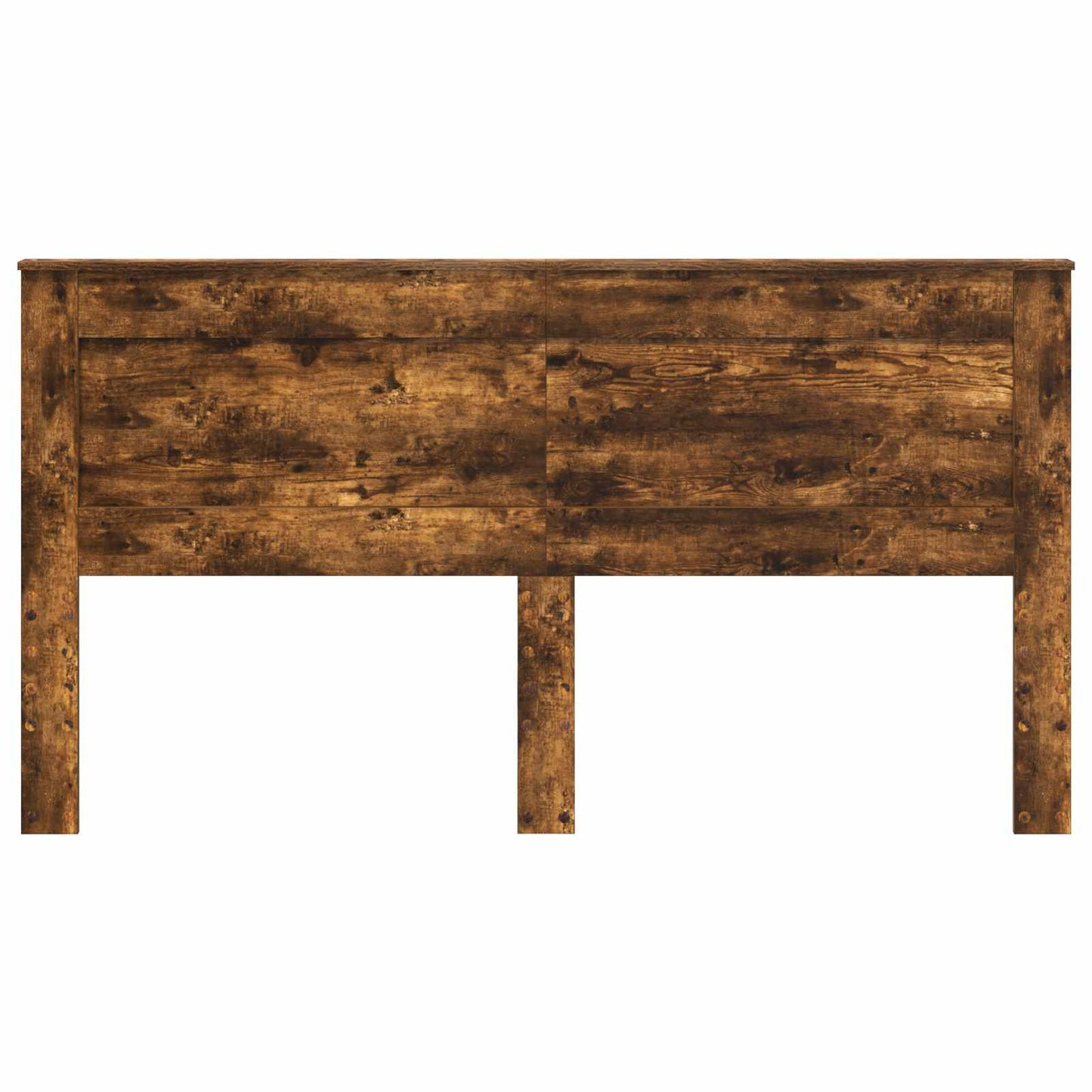 Headboard with Headboard Smoked Oak 200 cm Engineered Wood