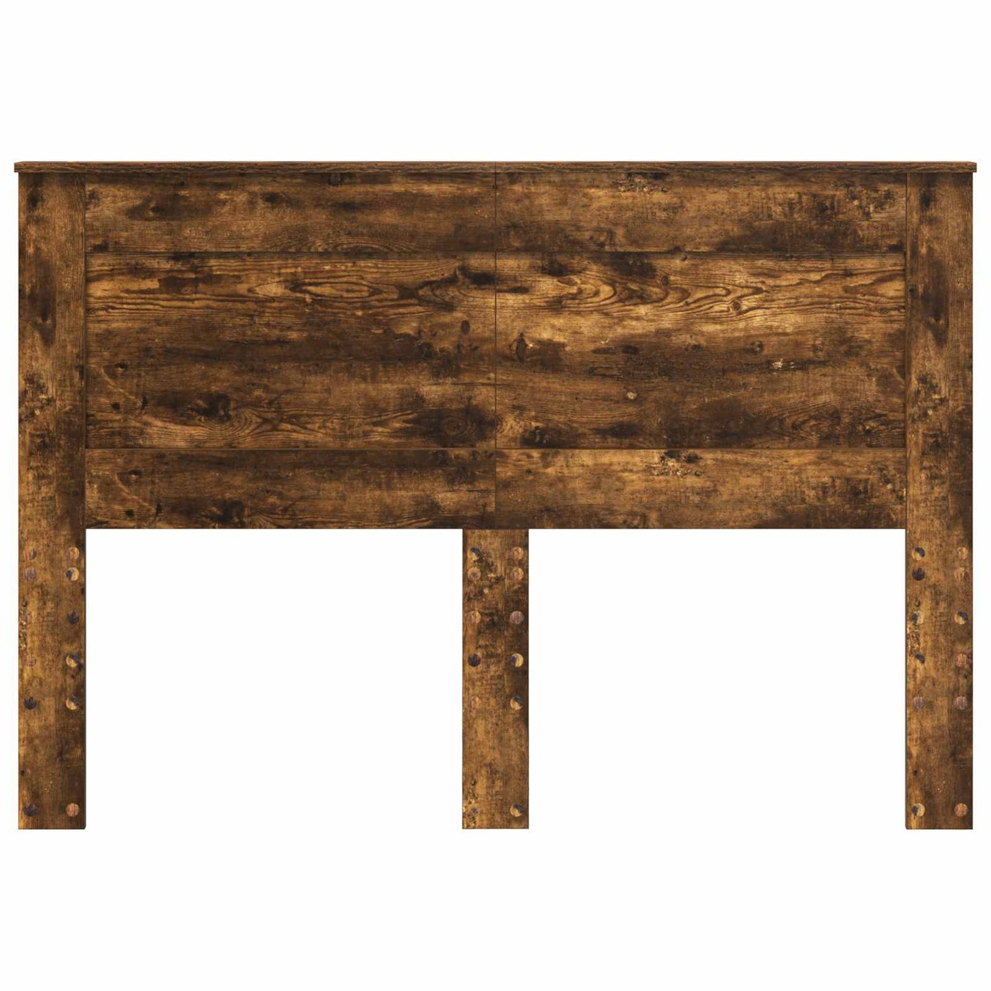 Headboard with Headboard Smoked Oak 140 cm Engineered Wood