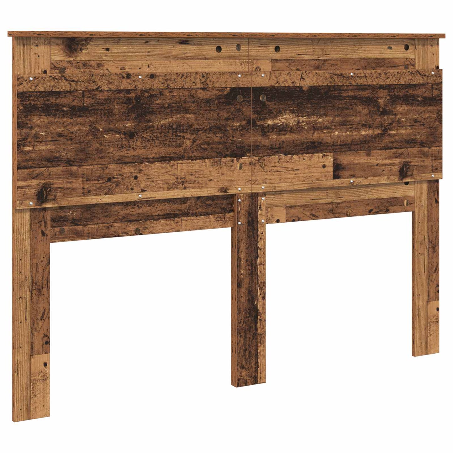 Headboard with Headboard Old Wood 140 cm Engineered Wood