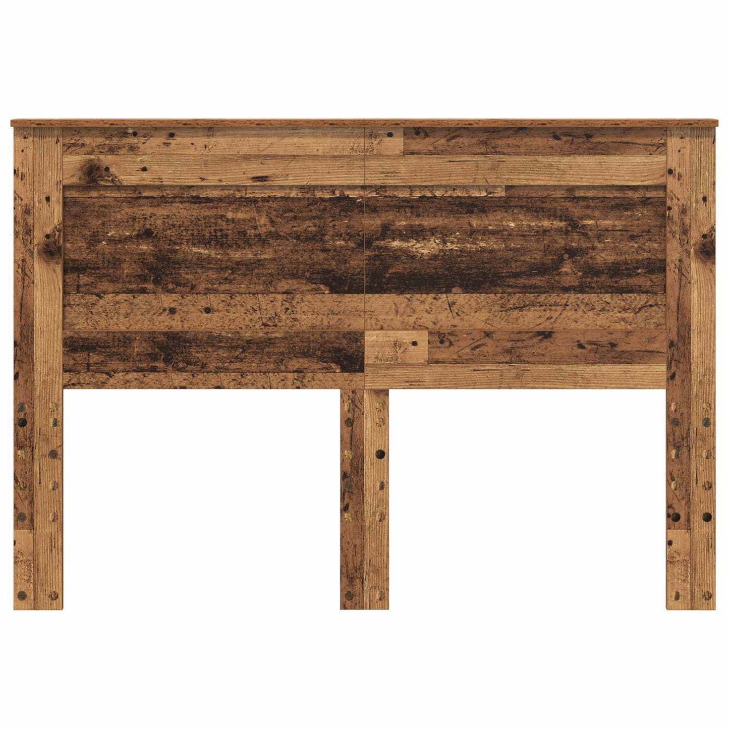 Headboard with Headboard Old Wood 140 cm Engineered Wood