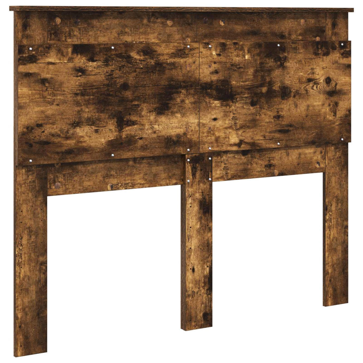 Headboard with Headboard Smoked Oak 135 cm Engineered Wood