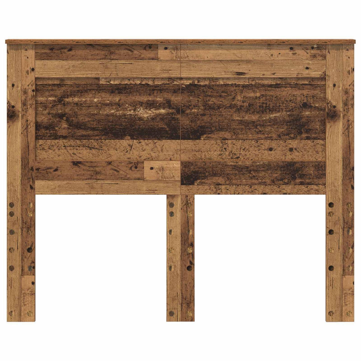 Headboard with Headboard Old Wood 135 cm Engineered Wood