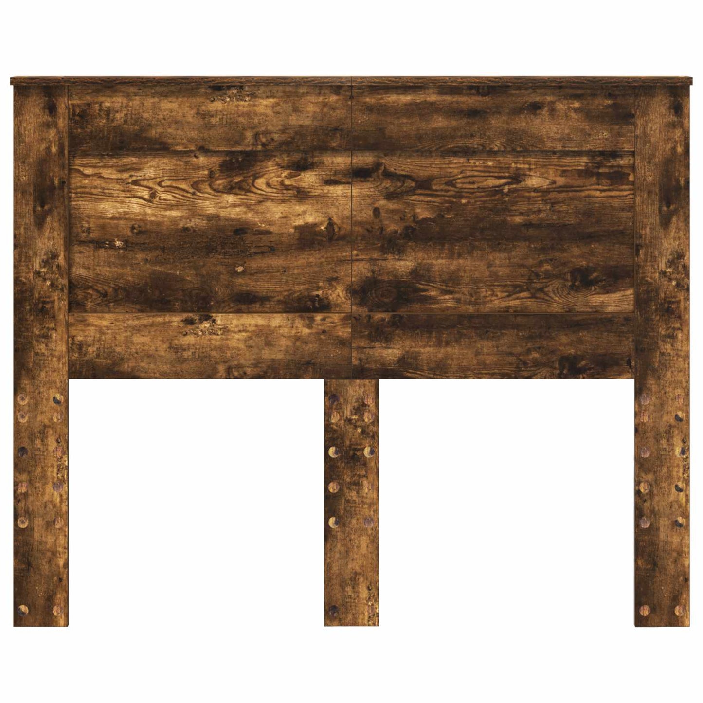 Headboard with Headboard Smoked Oak 120 cm Engineered Wood