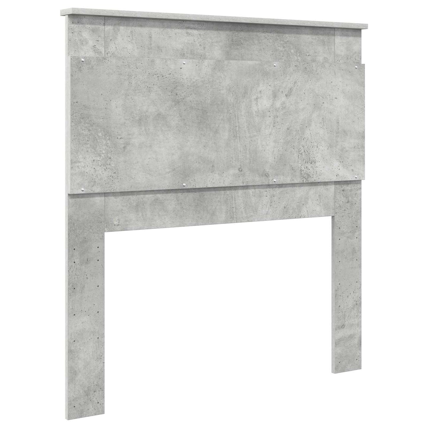 Headboard with Headboard Concrete Grey 90 cm Engineered Wood