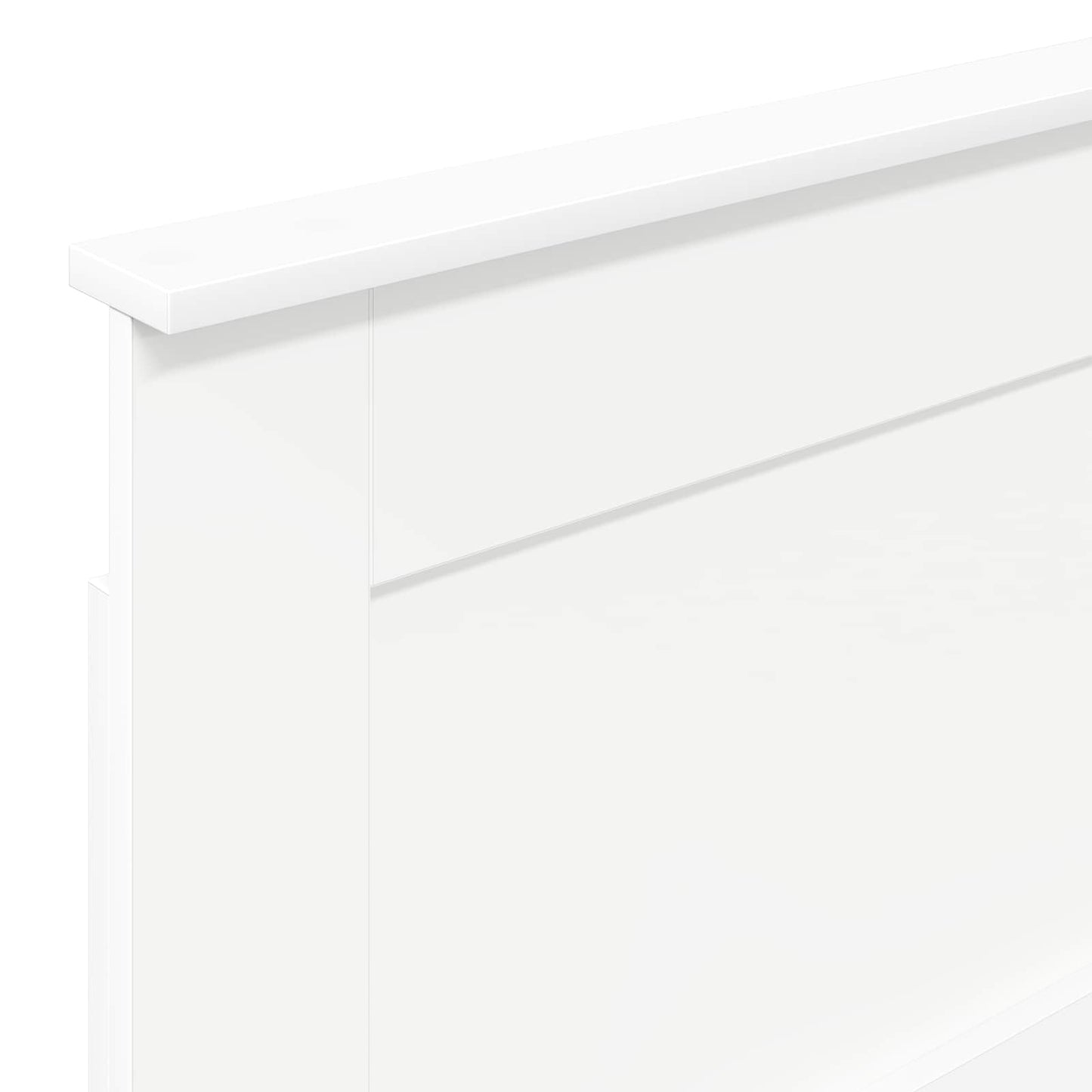 Headboard with Headboard White 80 cm Engineered Wood