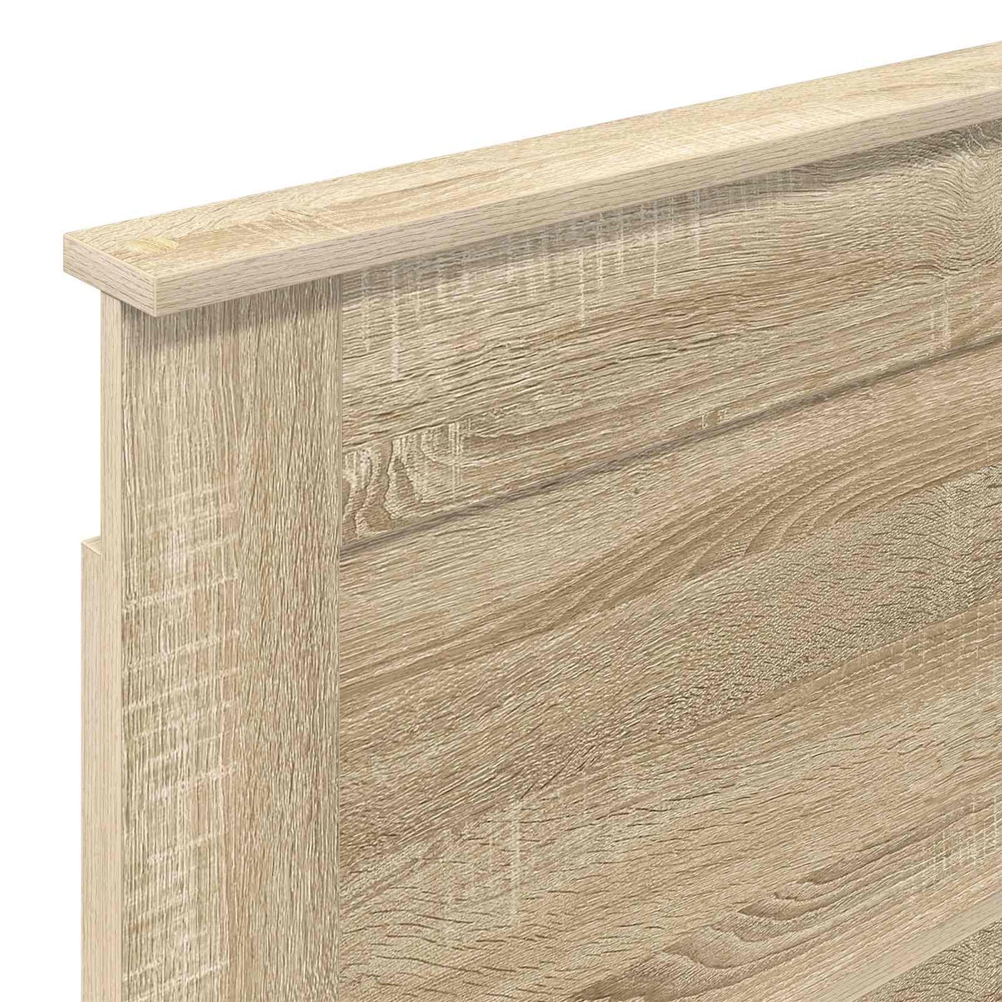 Headboard with Headboard Sonoma Oak 80 cm Engineered Wood