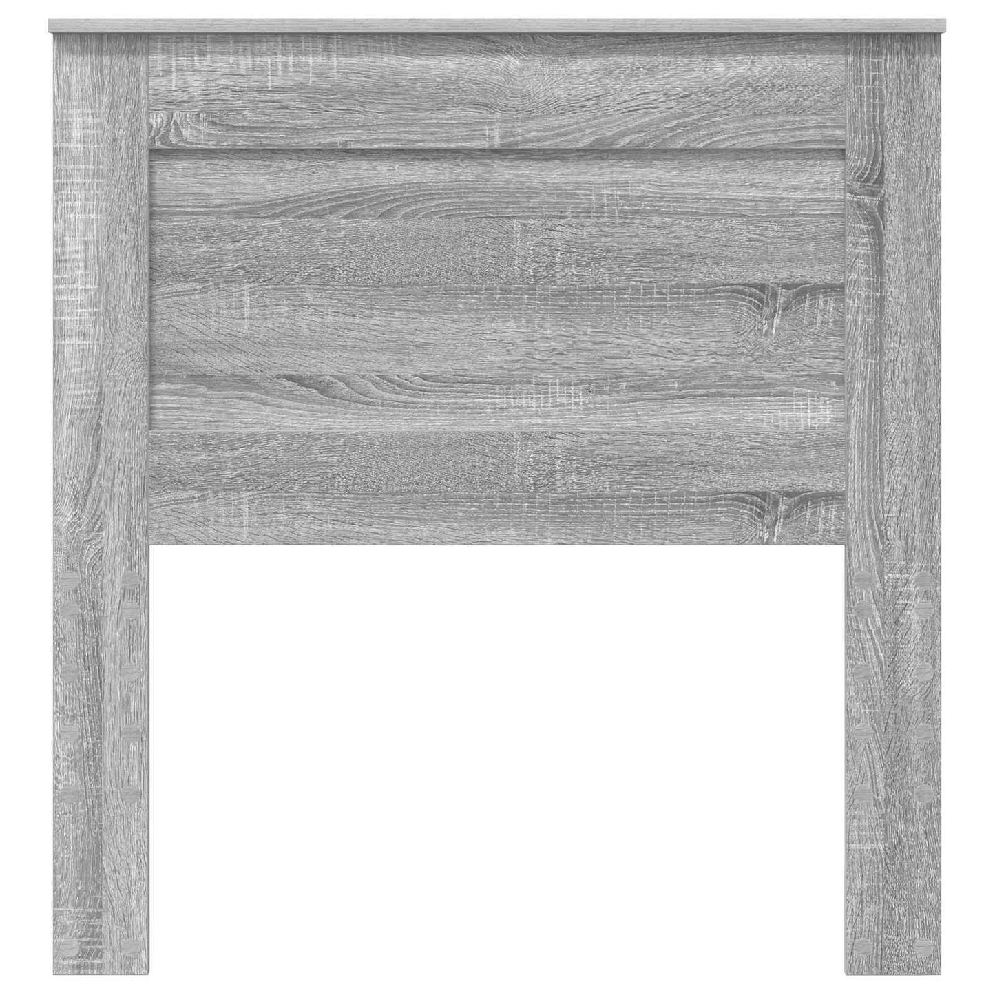 Headboard with Headboard Grey Sonoma 75 cm Engineered Wood