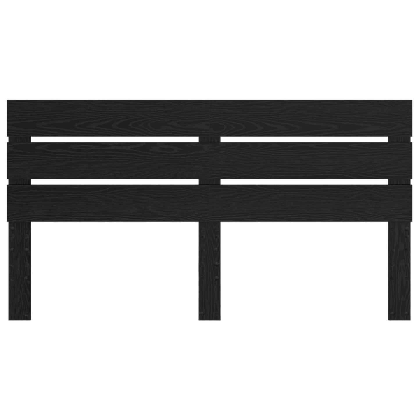 Headboard Black Oak 100 cm Engineered Wood