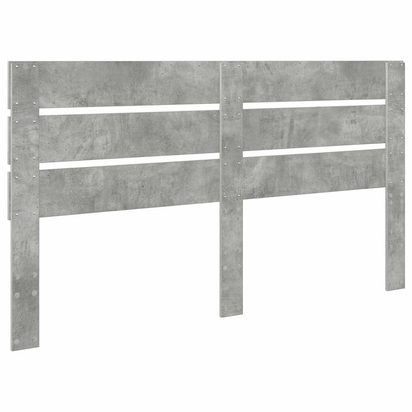 Headboard Concrete Grey 100 cm Engineered Wood