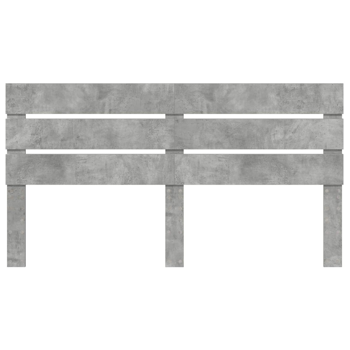 Headboard Concrete Grey 100 cm Engineered Wood