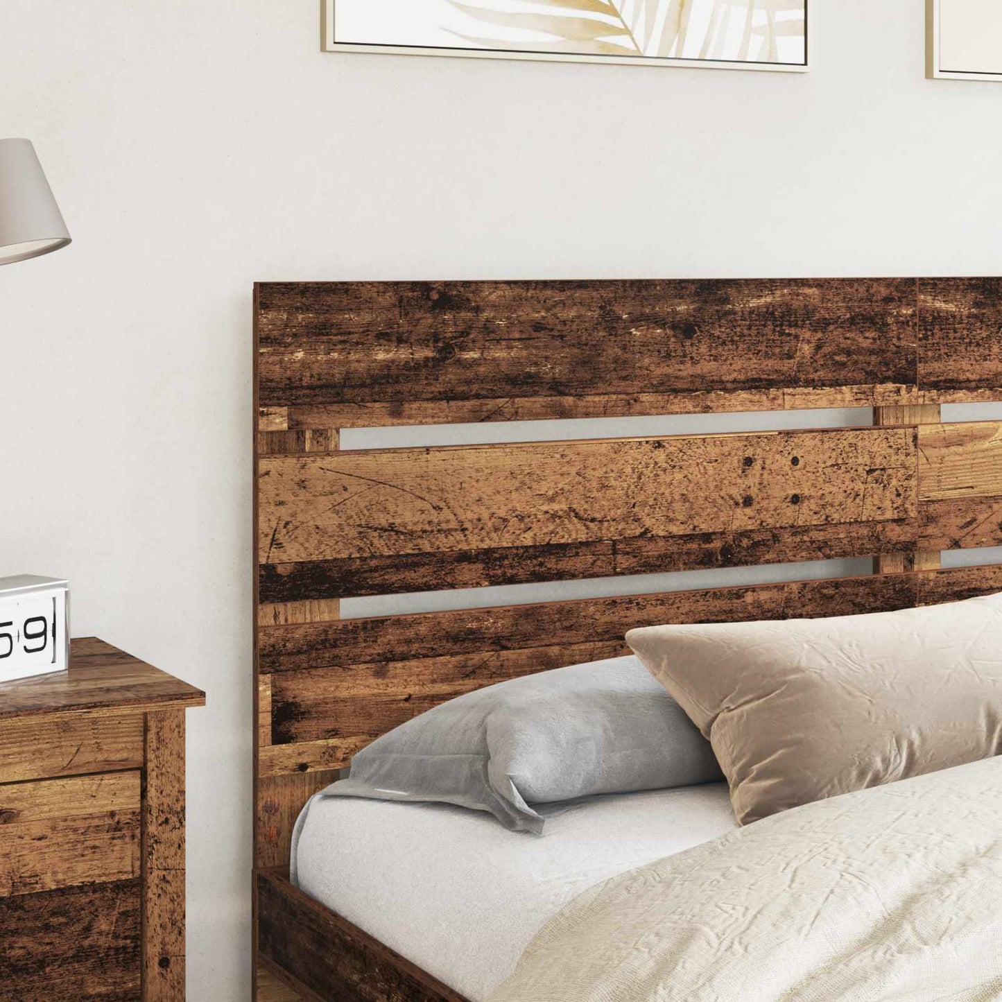 Headboard Old Wood Engineered Wood