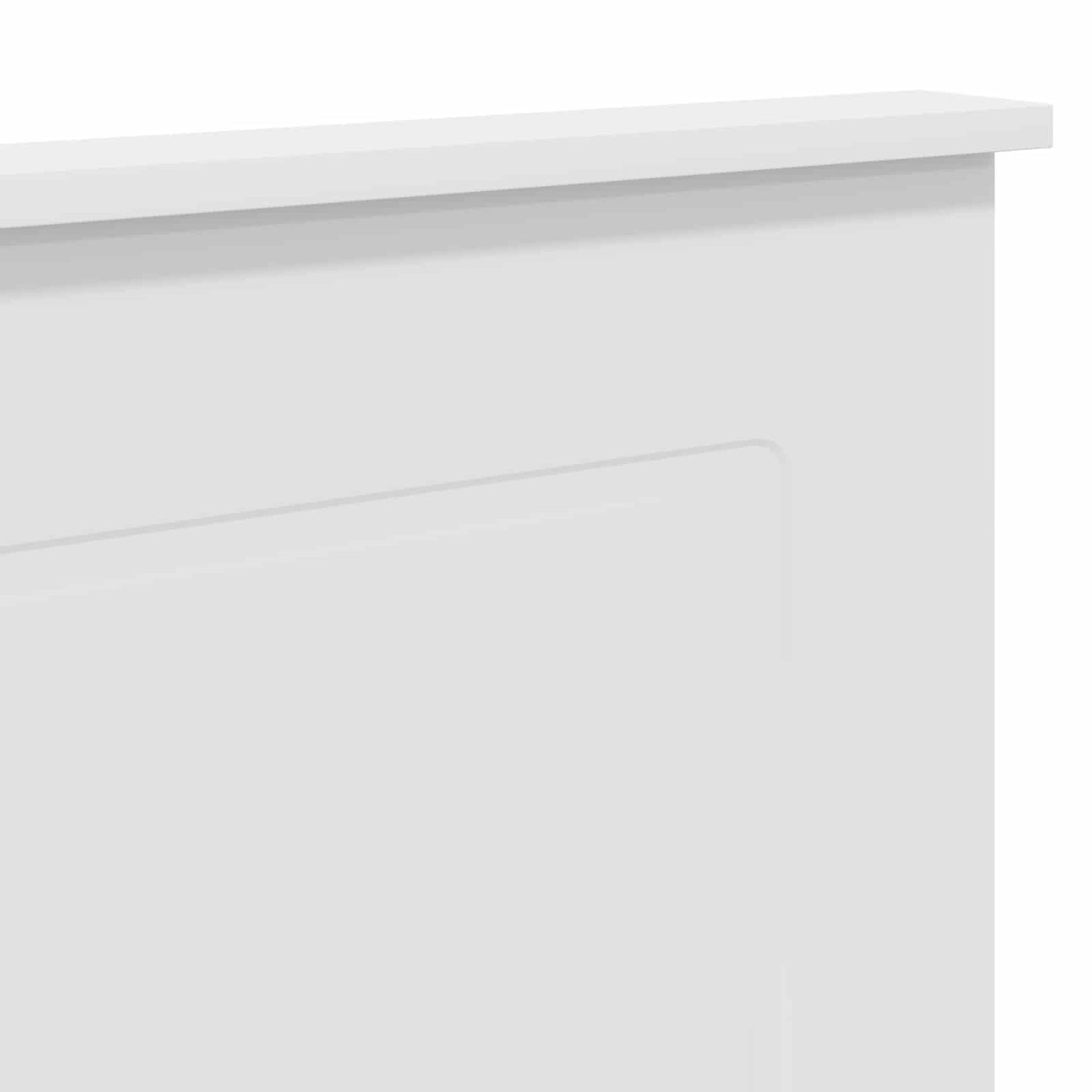 Headboard White 100 cm Engineered Wood