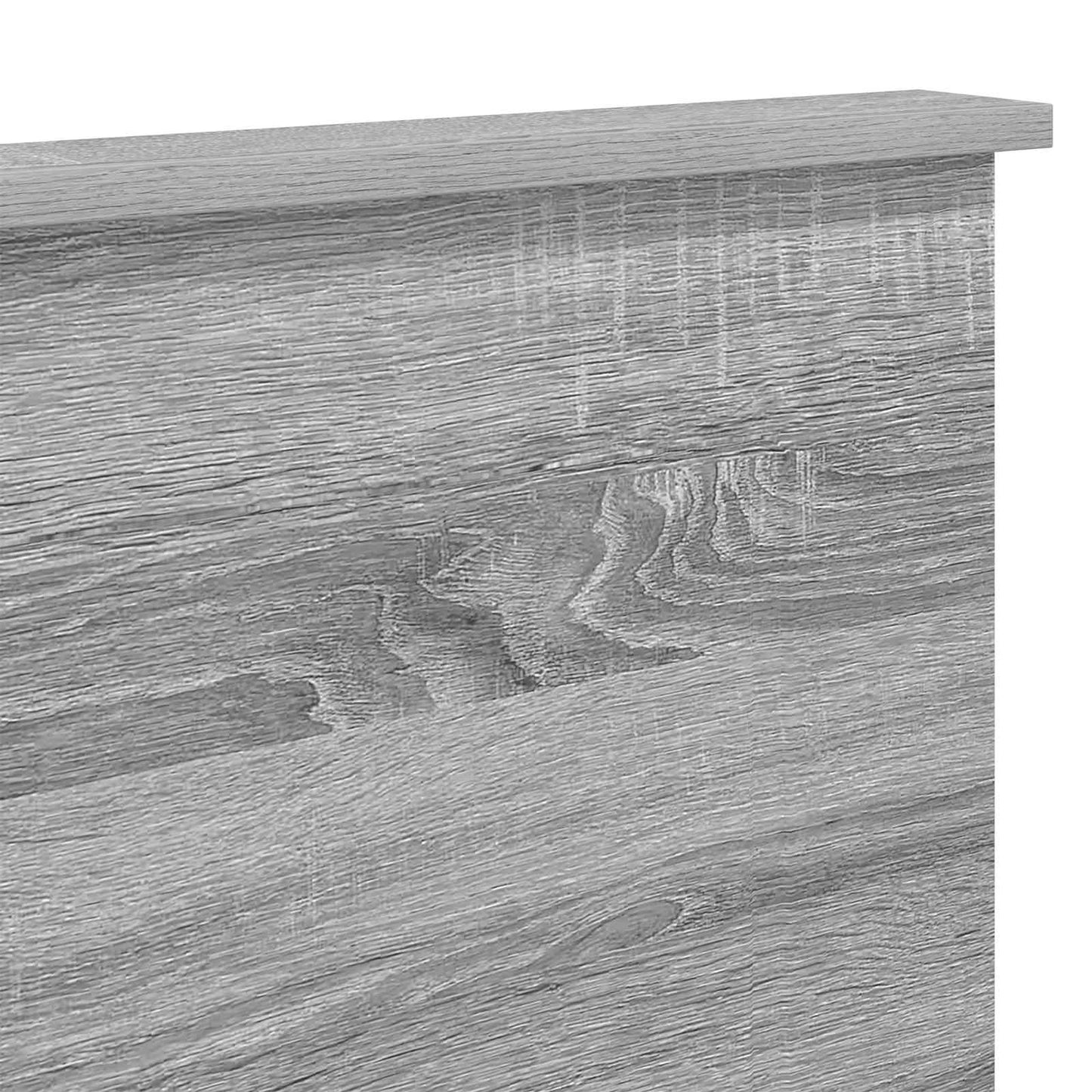 Headboard Grey Sonoma 100 cm Engineered Wood