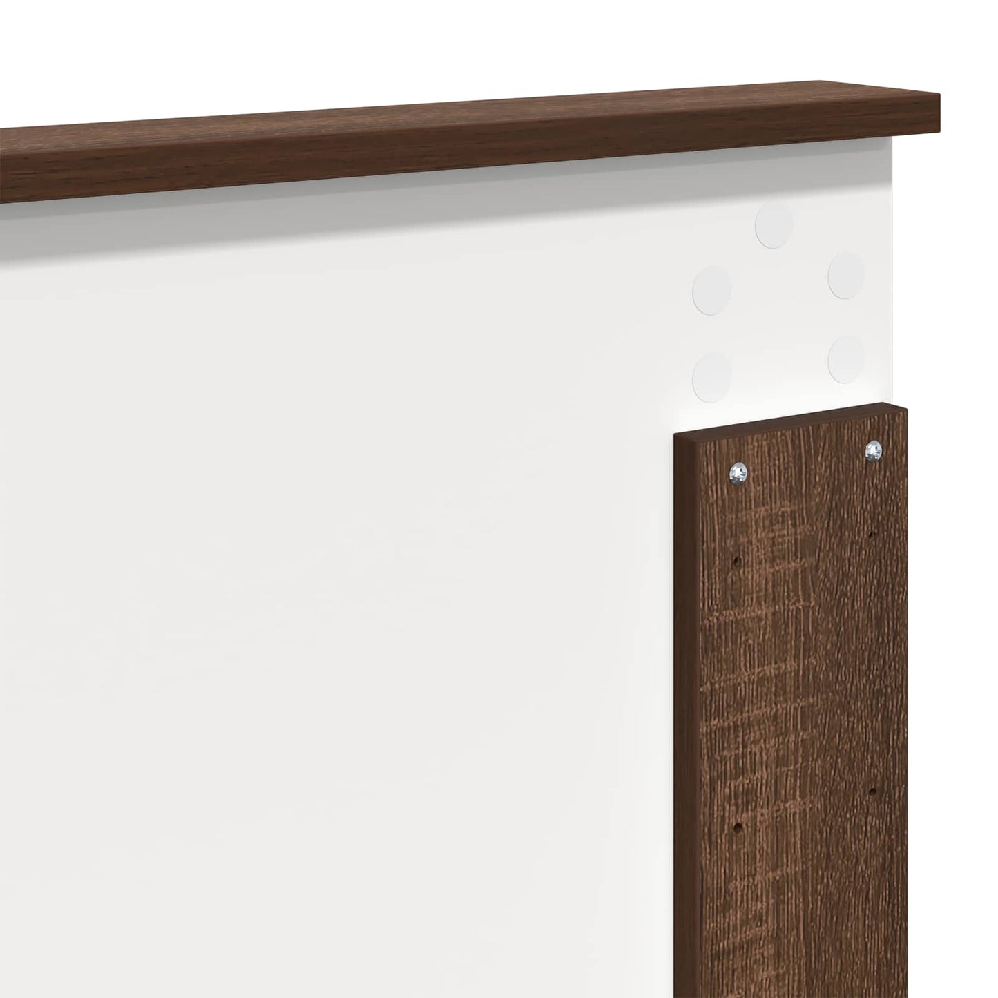 Headboard Brown Oak 100 cm Engineered Wood