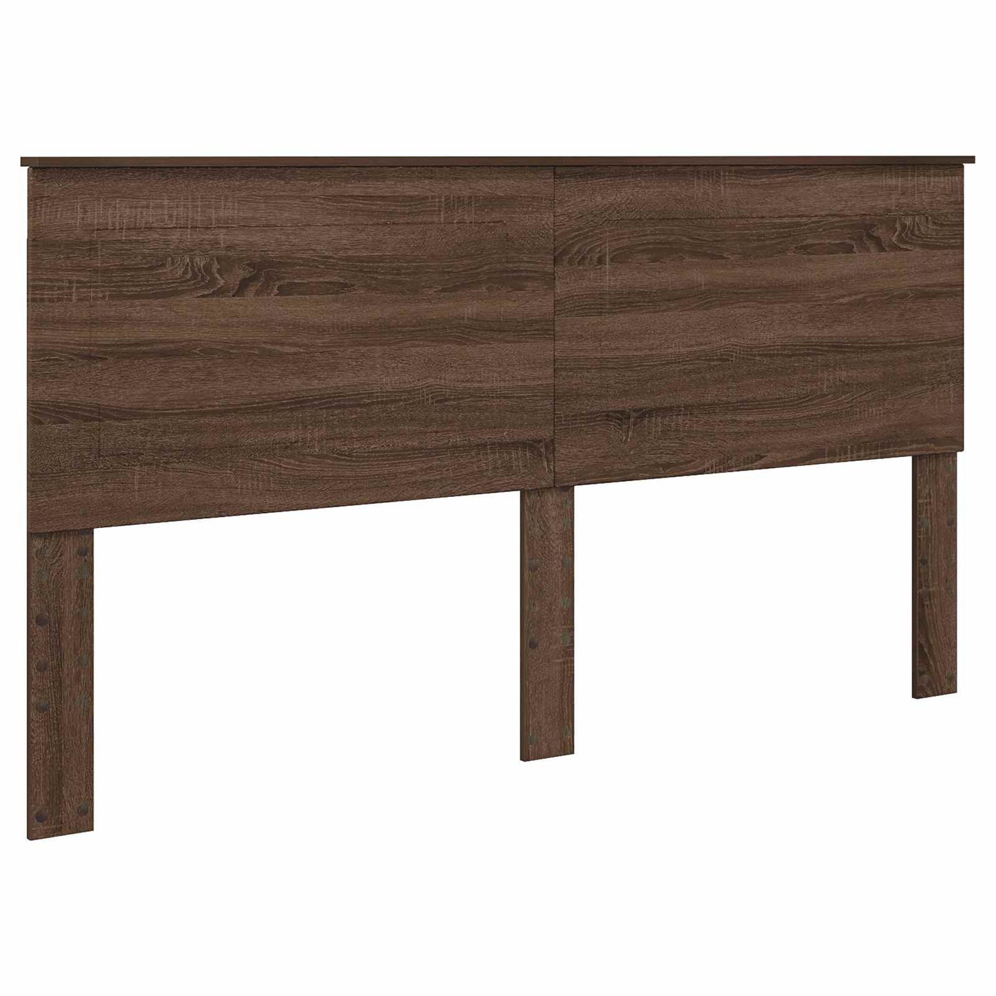 Headboard Brown Oak 100 cm Engineered Wood