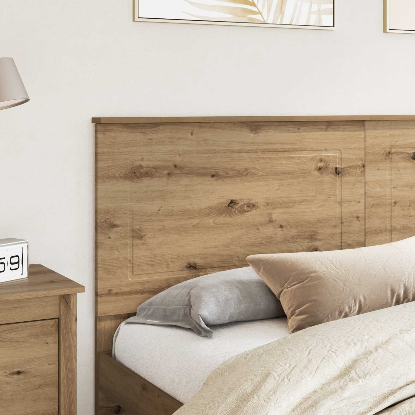 Headboard Artisan Oak 100 cm Engineered Wood