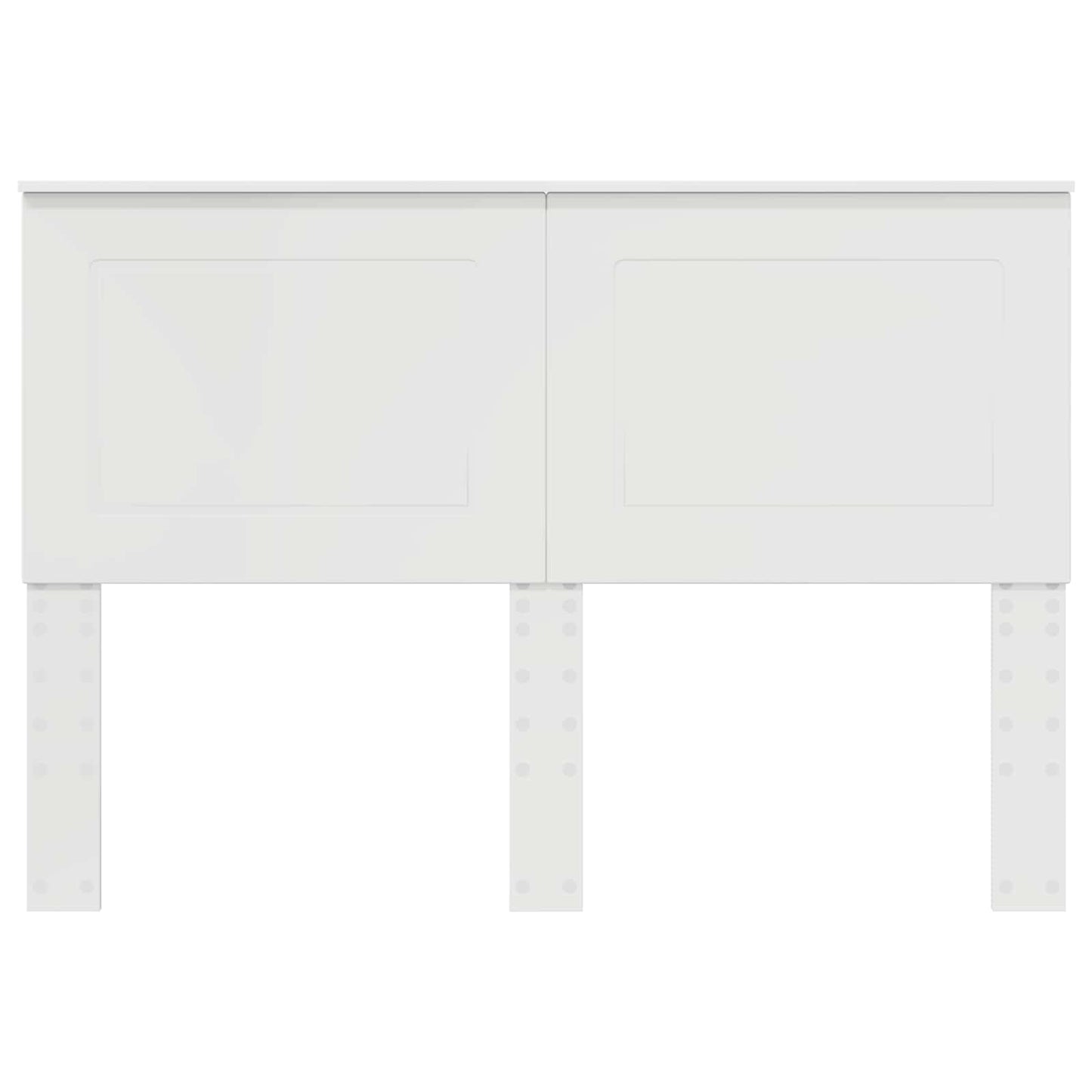 Headboard Gloss White 100 cm Engineered Wood