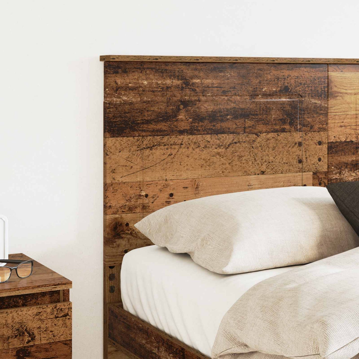 Headboard Old Wood 138 x 7 x 100 cm Engineered Wood