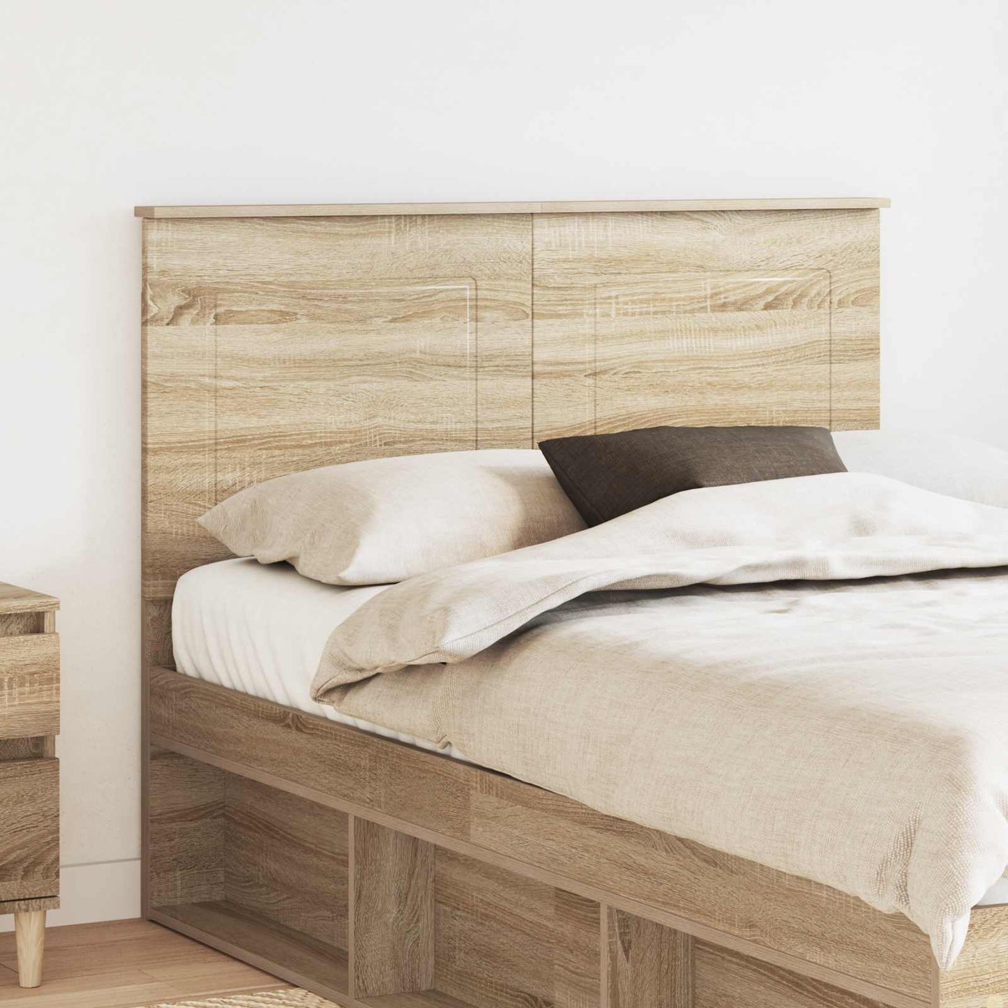 Headboard Sonoma Oak 100 cm Engineered Wood