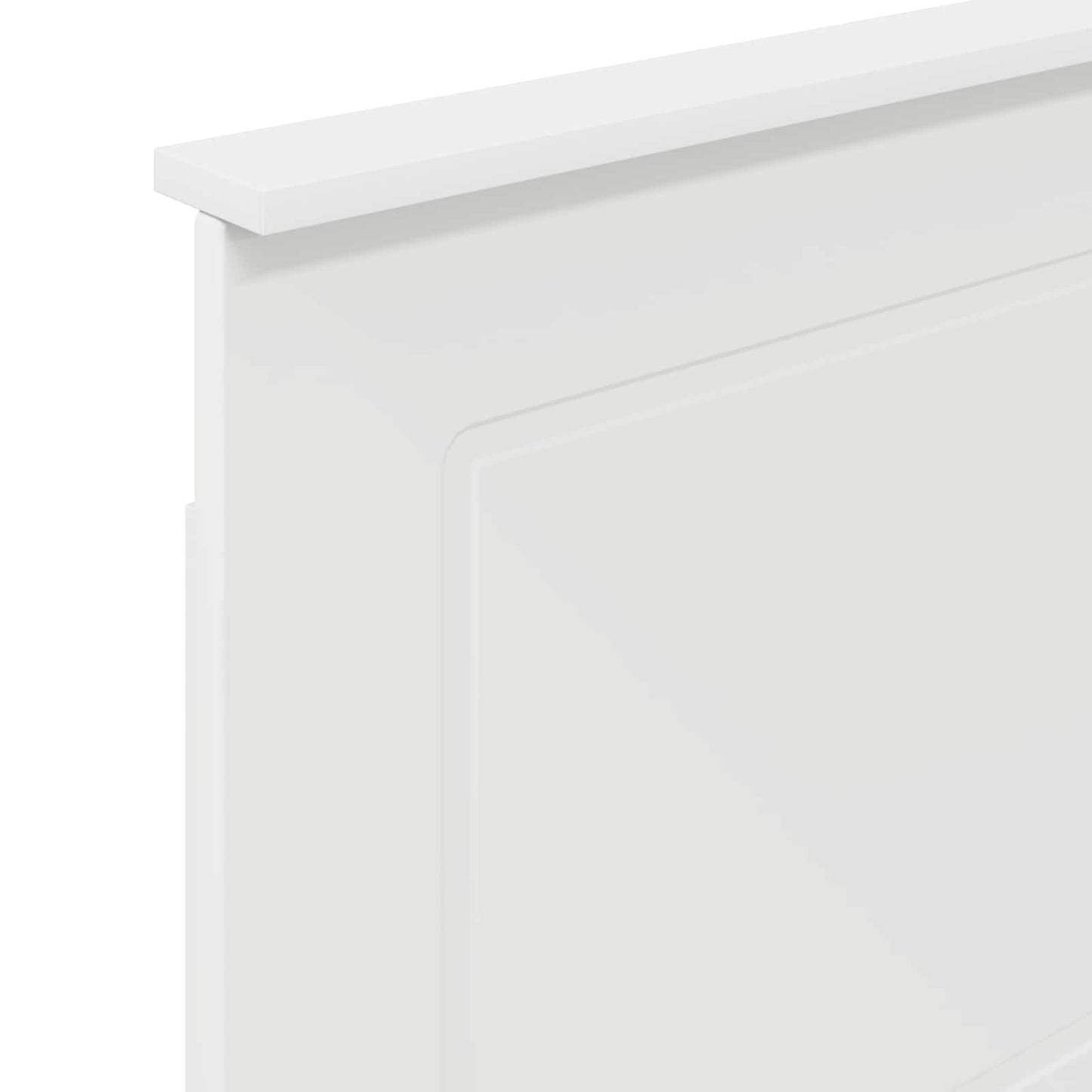 Headboard White 100 cm Engineered Wood