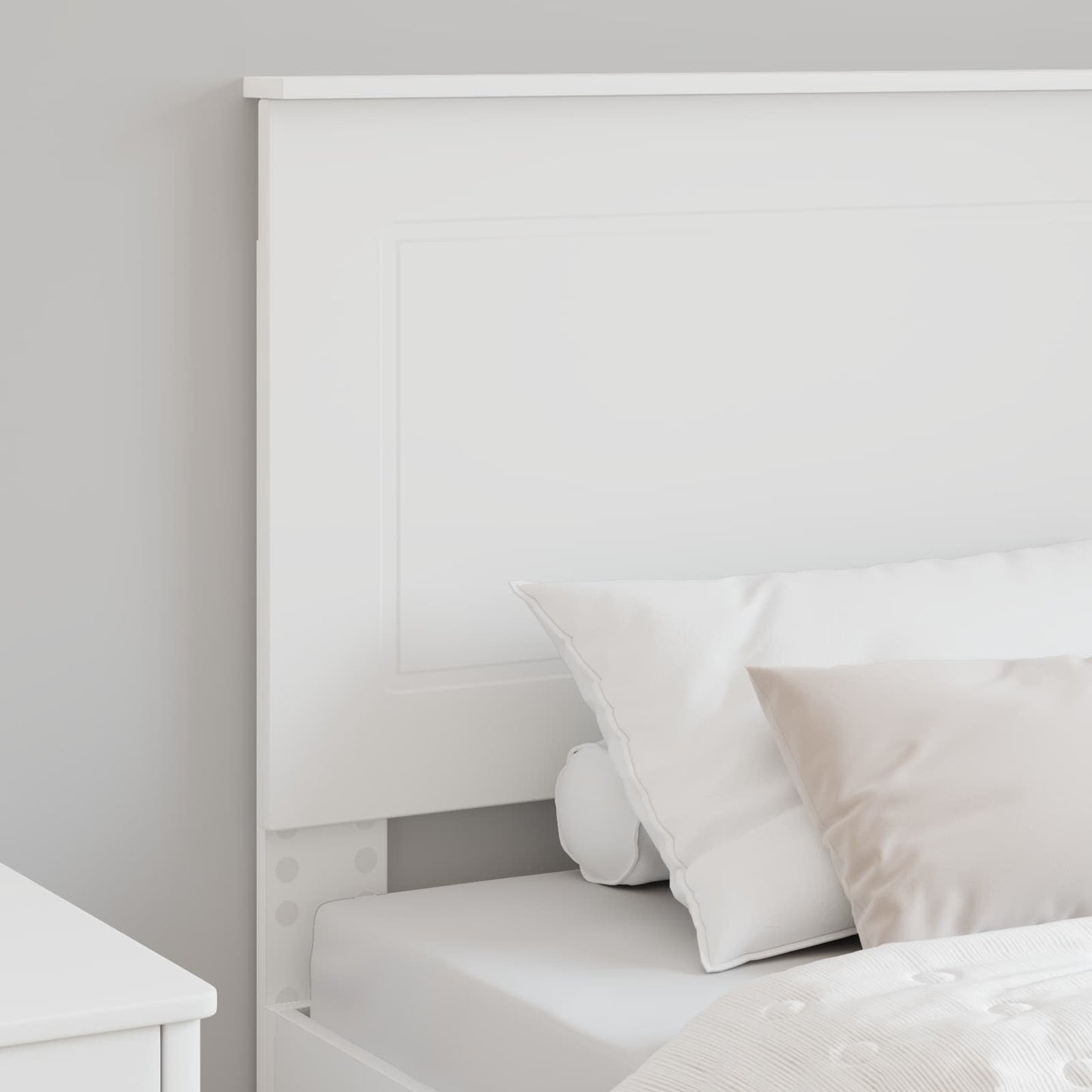 Headboard White 100 cm Engineered Wood