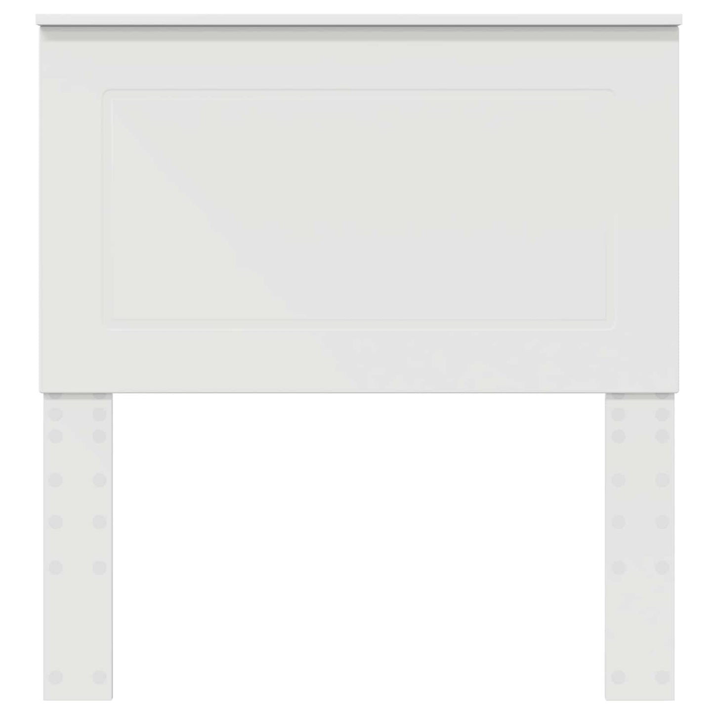 Headboard White 100 cm Engineered Wood