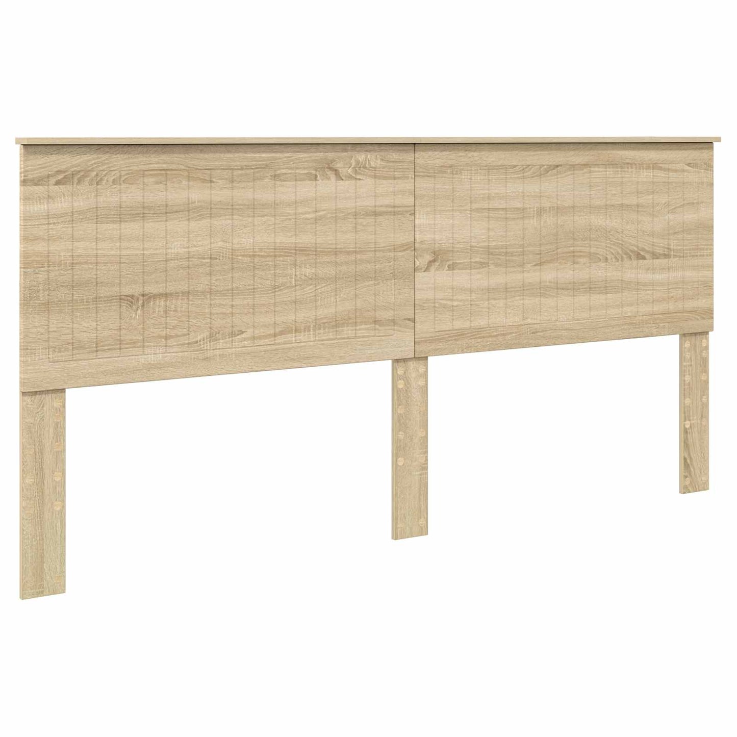 Headboard with Headboard Sonoma Oak 200 cm Engineered wood