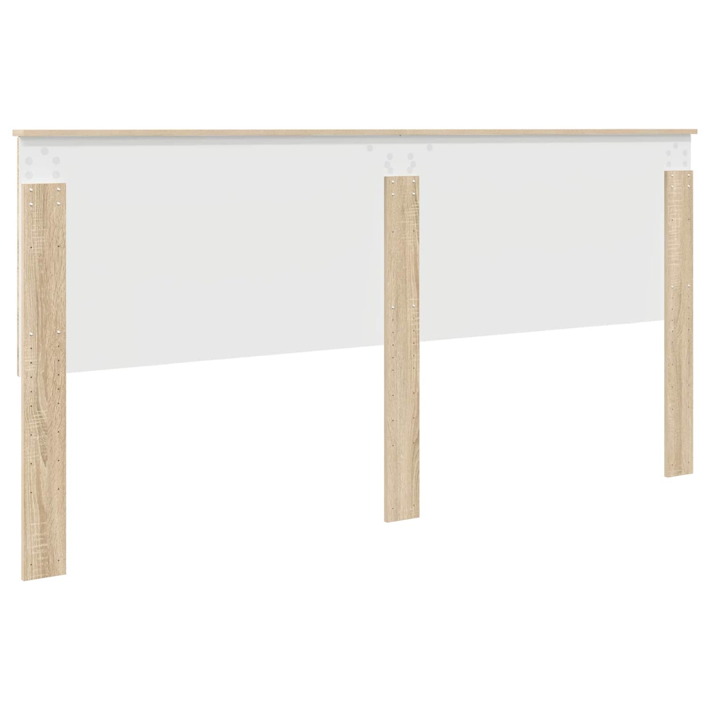 Headboard with Headboard Sonoma Oak 200 cm Engineered wood