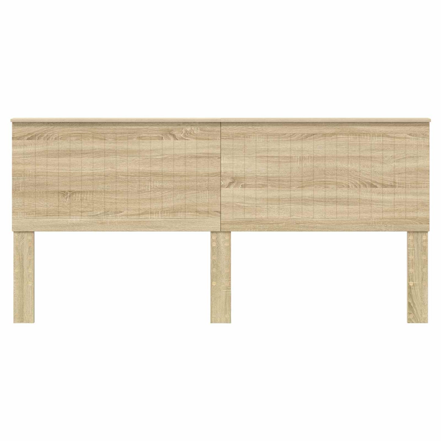 Headboard with Headboard Sonoma Oak 200 cm Engineered wood