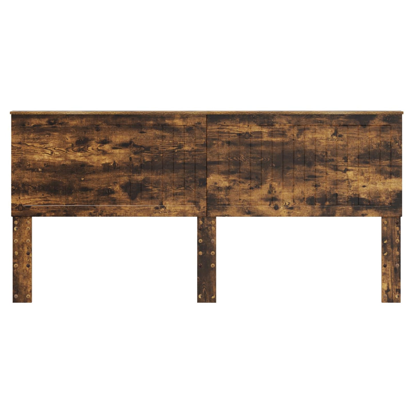 Headboard with Headboard Smoked Oak 200 cm Engineered wood