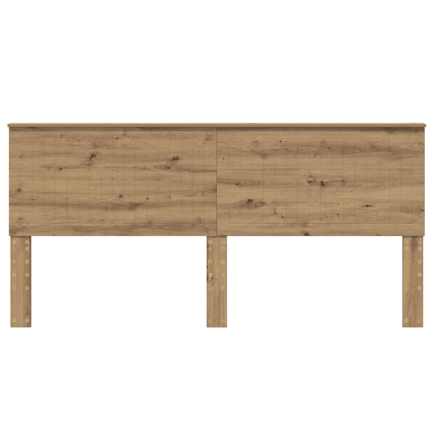Headboard with Headboard Artisan Oak 200 cm Engineered wood