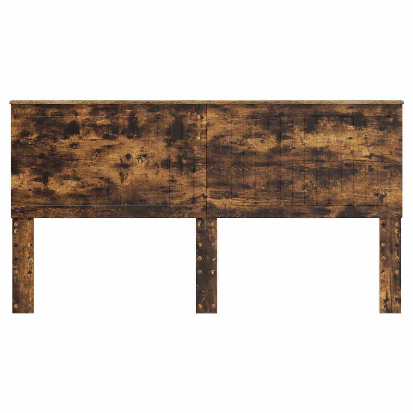 Headboard with Headboard Smoked Oak 180 cm Engineered wood