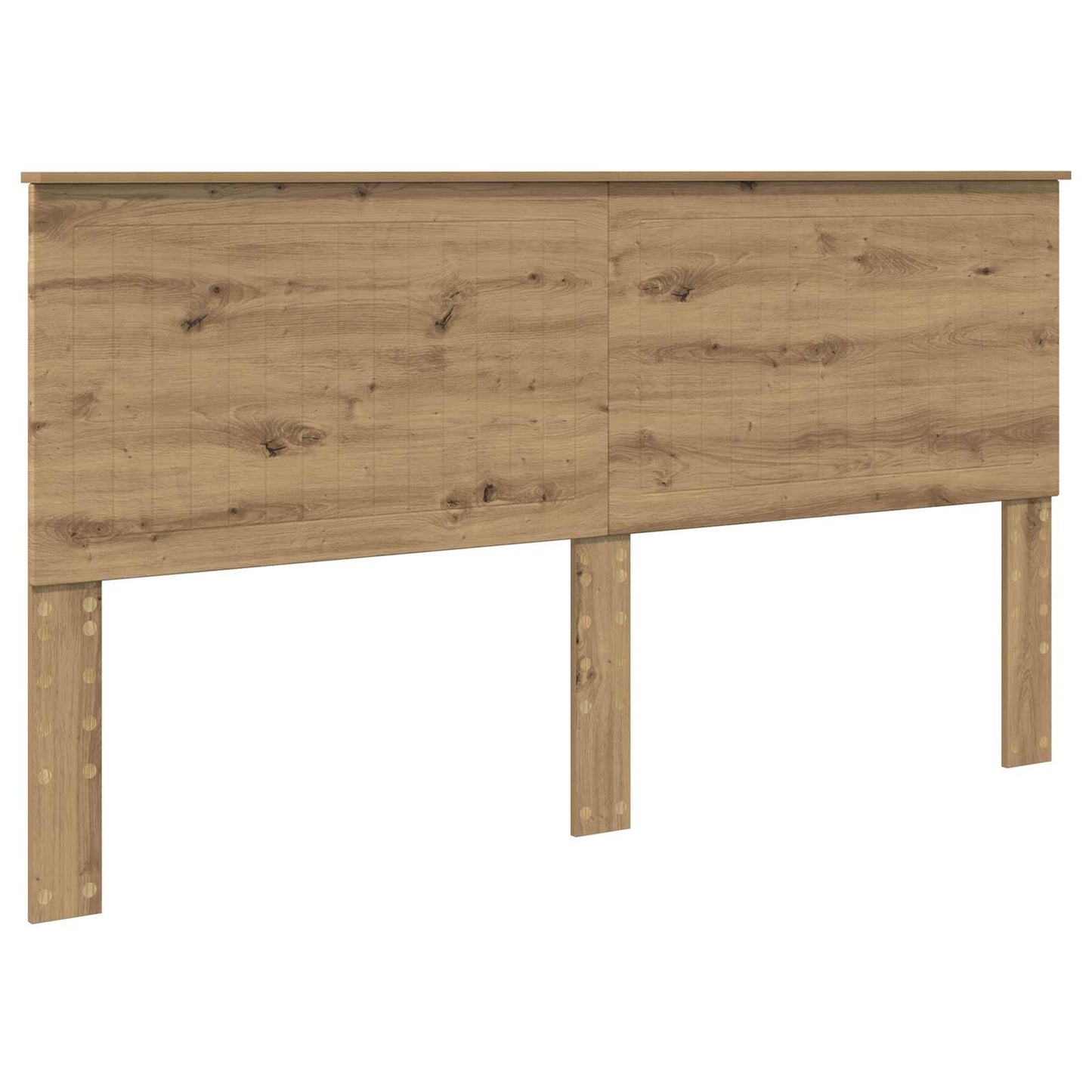 Headboard with Headboard Artisan Oak 180 cm Engineered wood
