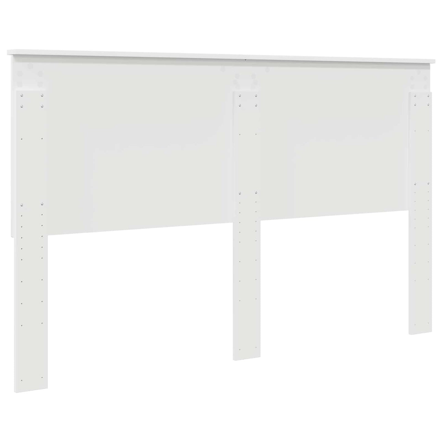 Headboard with Headboard White 160 cm Engineered wood