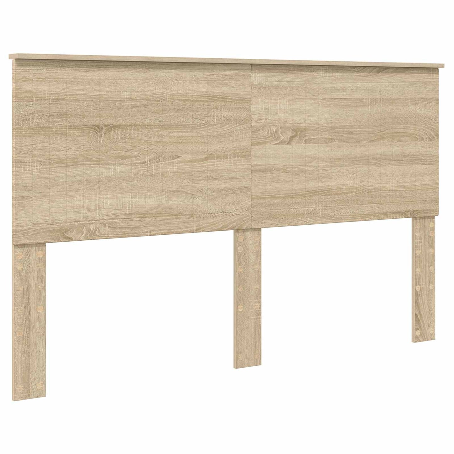 Headboard with Headboard Sonoma Oak 160 cm Engineered wood