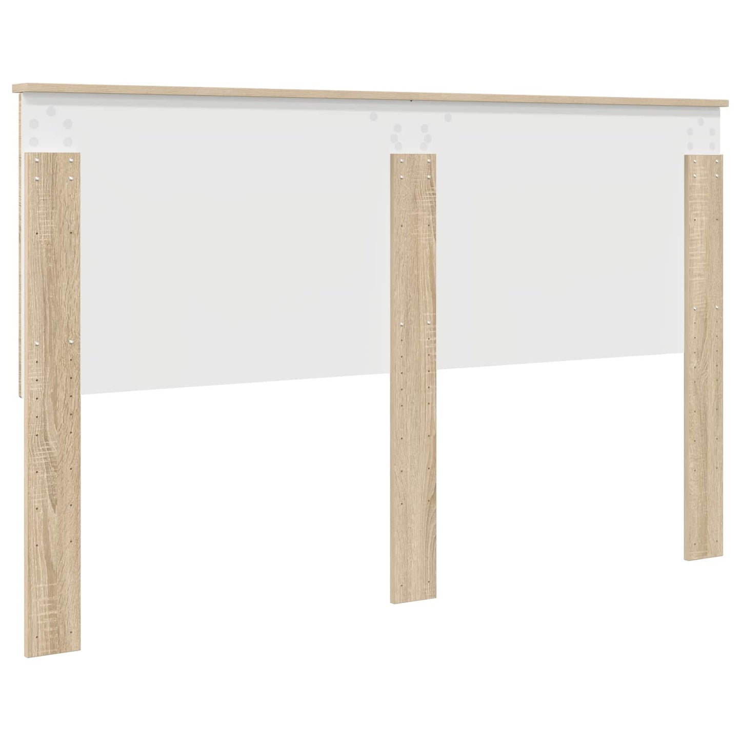 Headboard with Headboard Sonoma Oak 160 cm Engineered wood