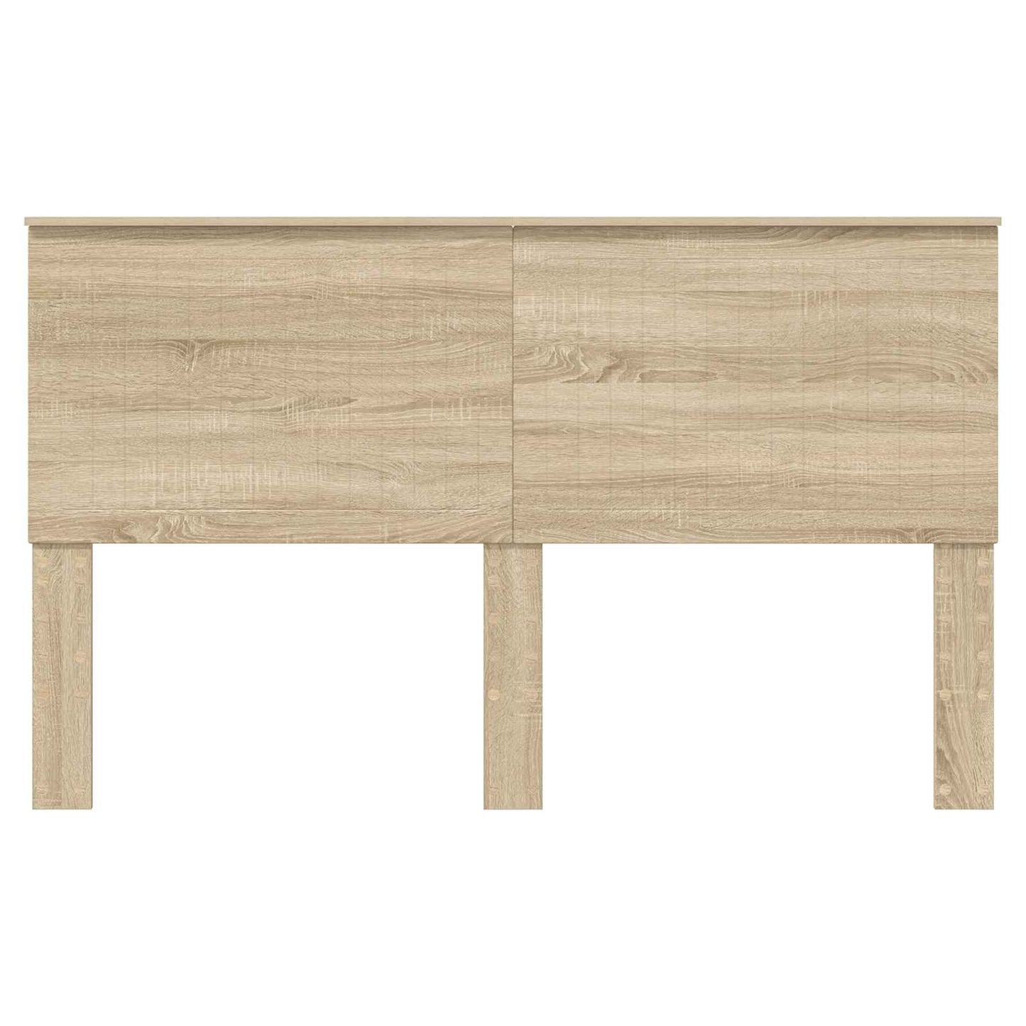 Headboard with Headboard Sonoma Oak 160 cm Engineered wood
