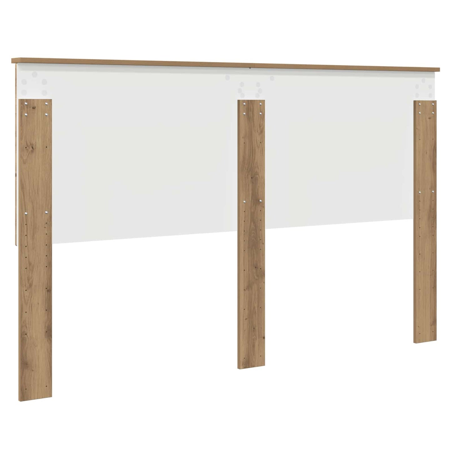 Headboard with Headboard Artisan Oak 160 cm Engineered wood