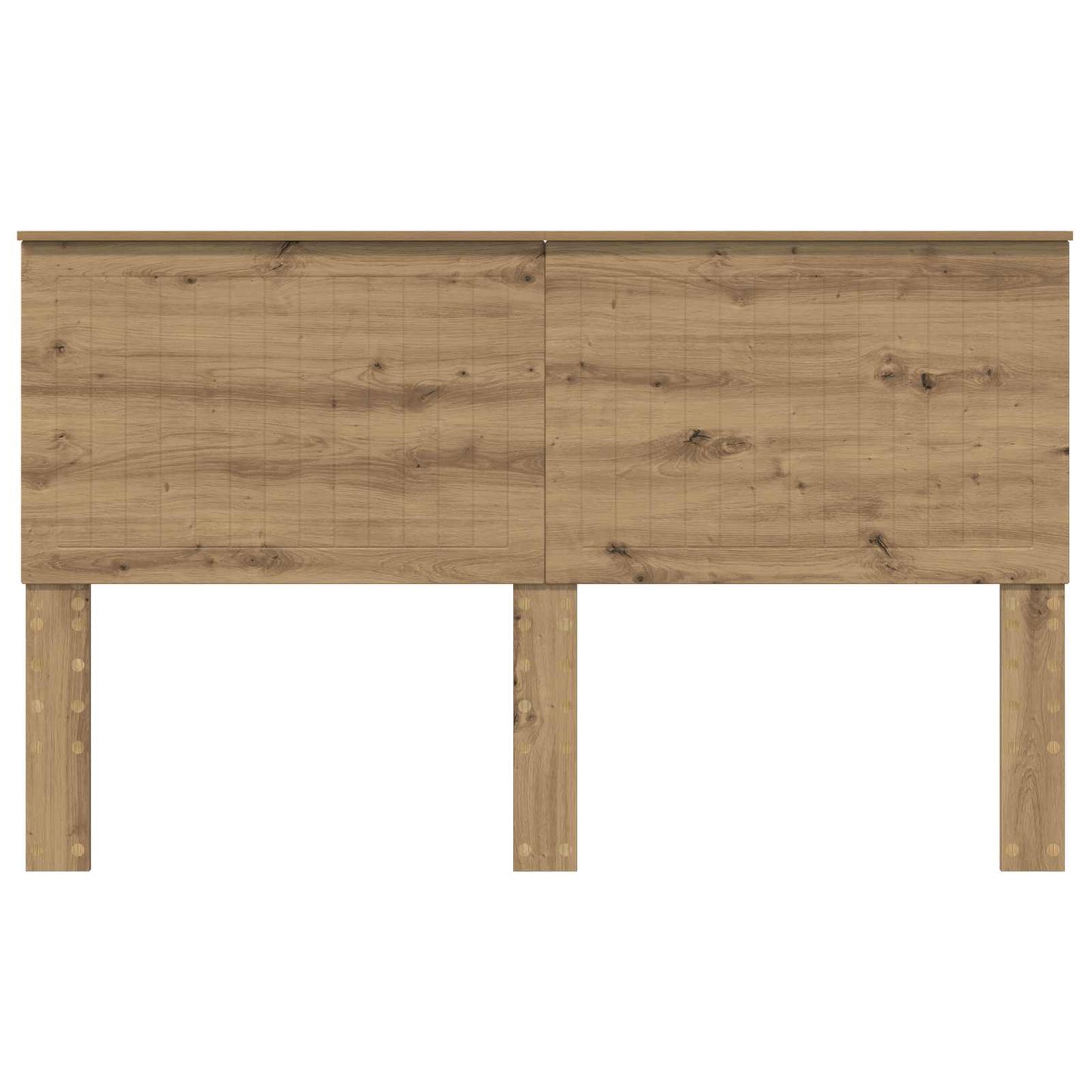 Headboard with Headboard Artisan Oak 160 cm Engineered wood