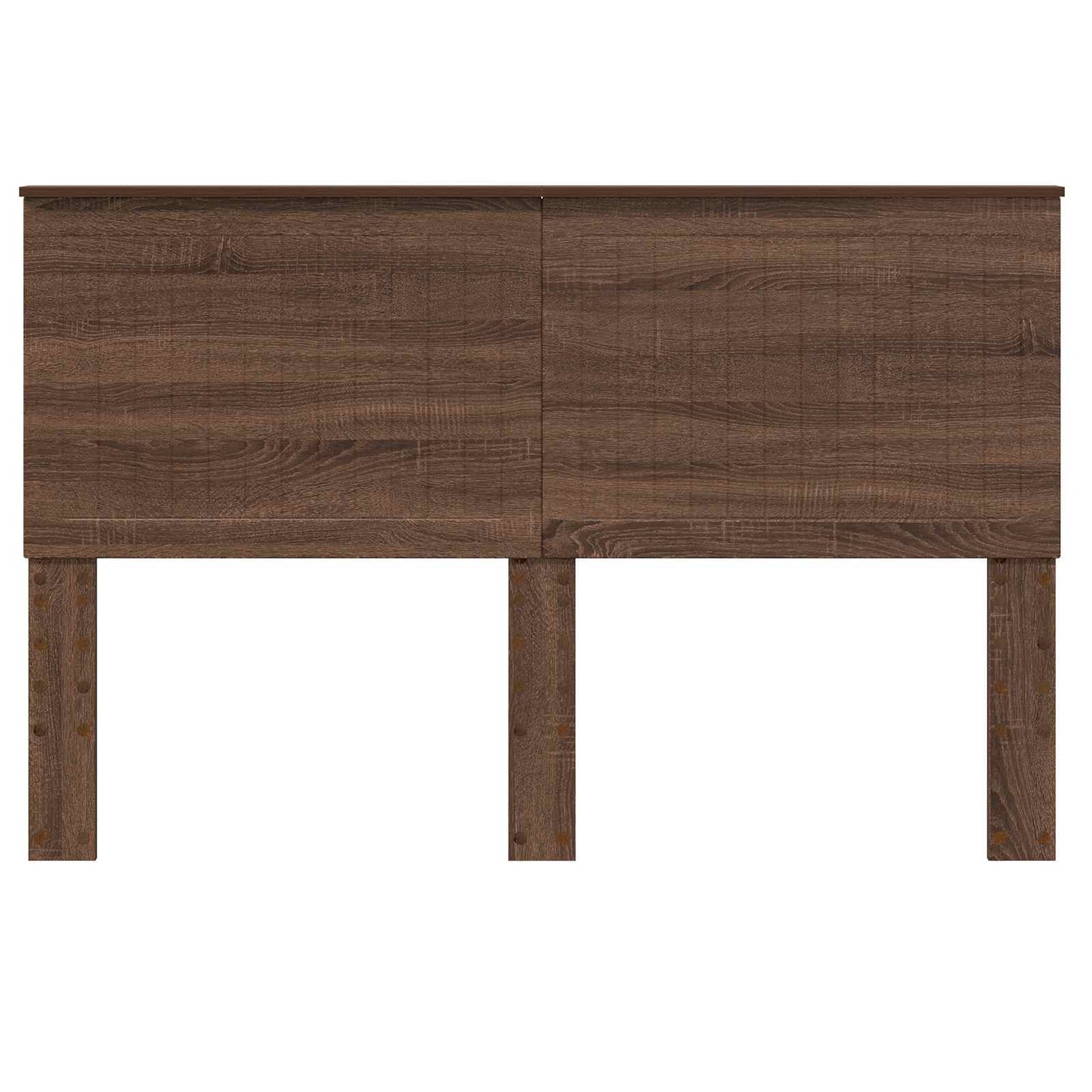 Headboard with Headboard Brown Oak 150 cm Engineered wood