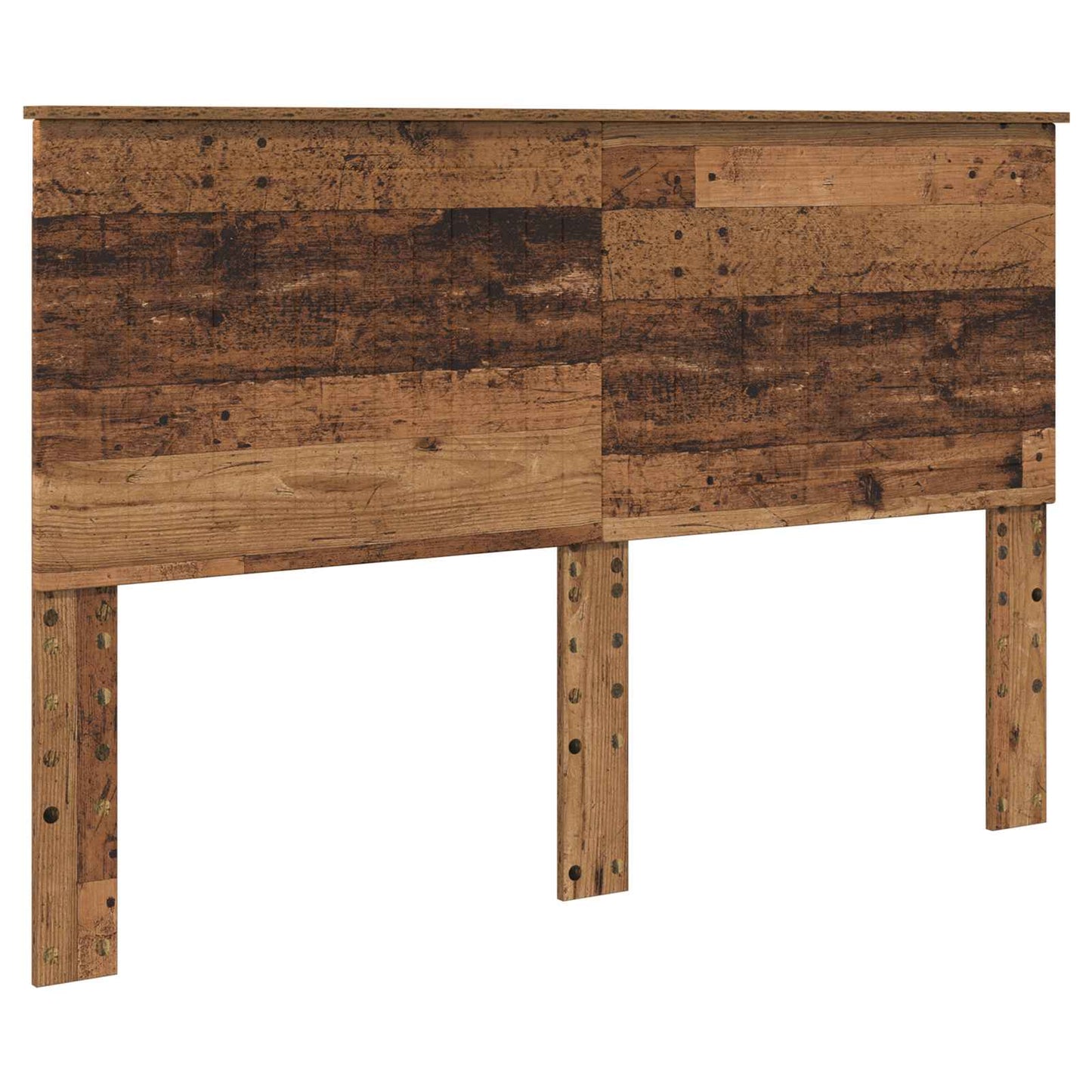 Headboard with Headboard Old Wood 150 cm Engineered wood