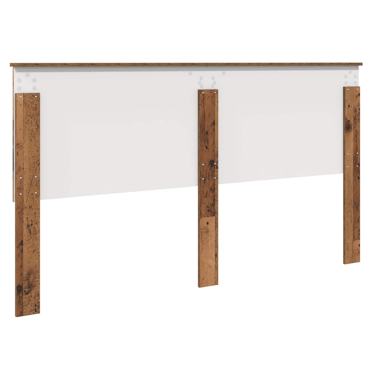 Headboard with Headboard Old Wood 150 cm Engineered wood