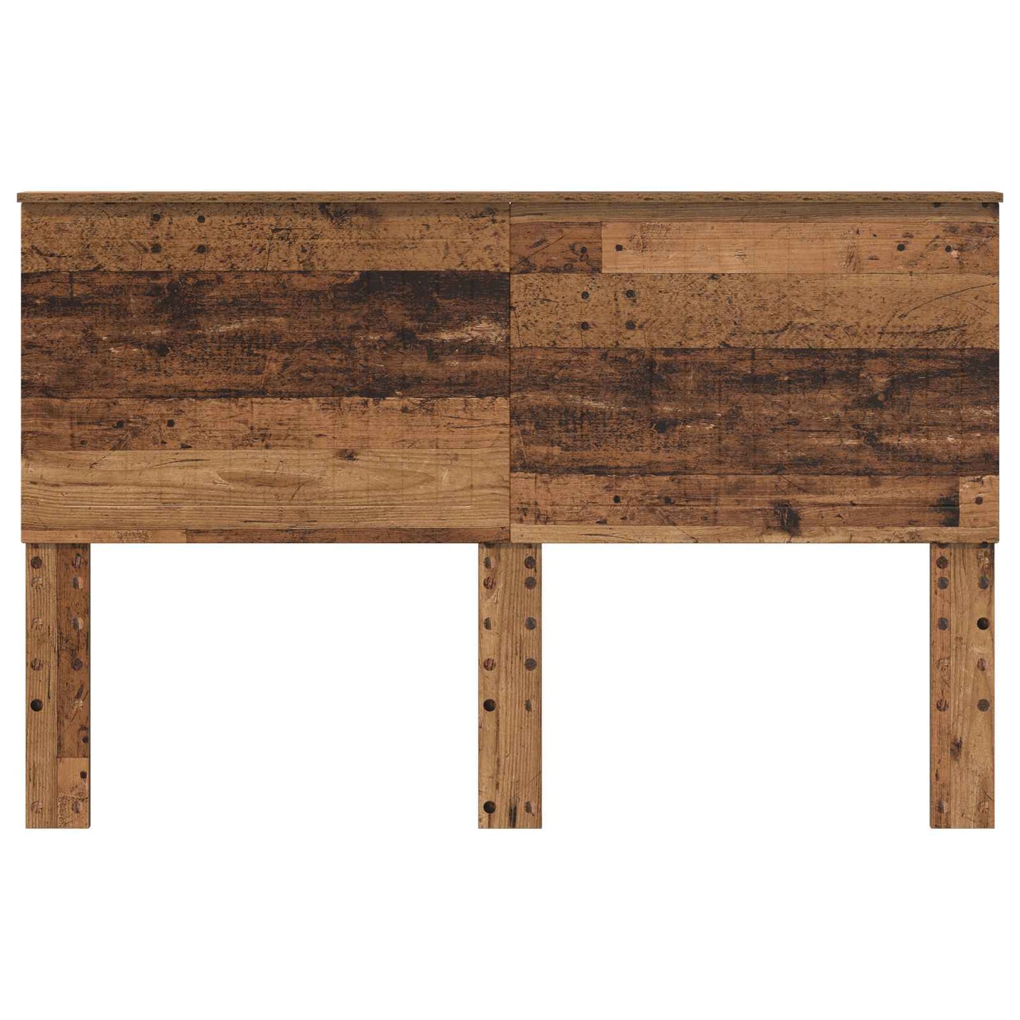 Headboard with Headboard Old Wood 150 cm Engineered wood