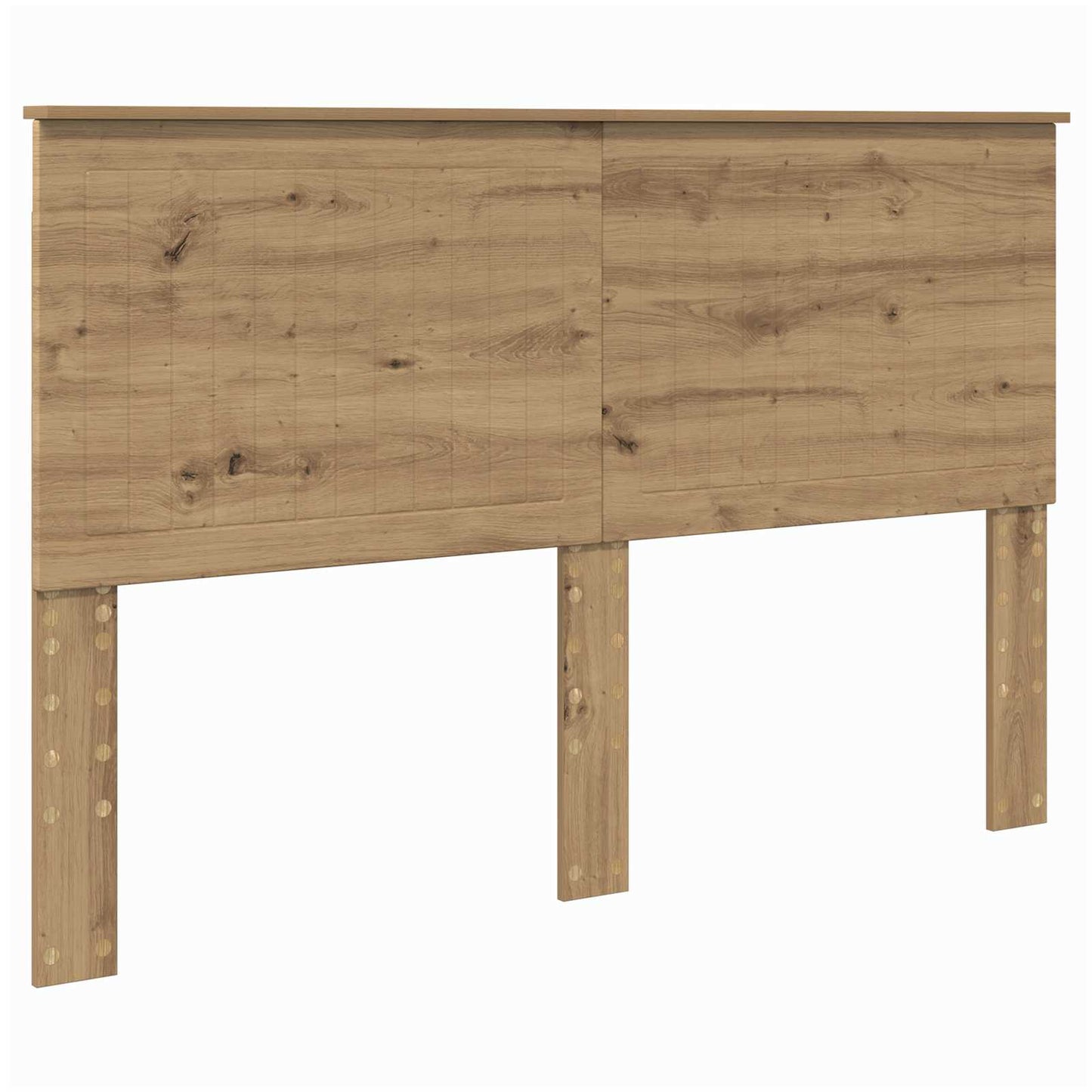 Headboard with Headboard Artisan Oak 150 cm Engineered wood